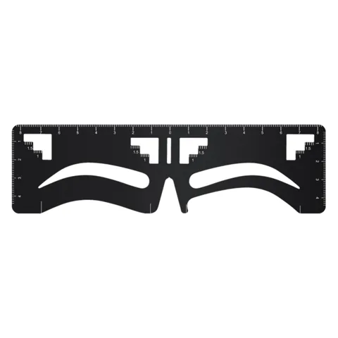 Eyebrow Ruler Stainless Steel