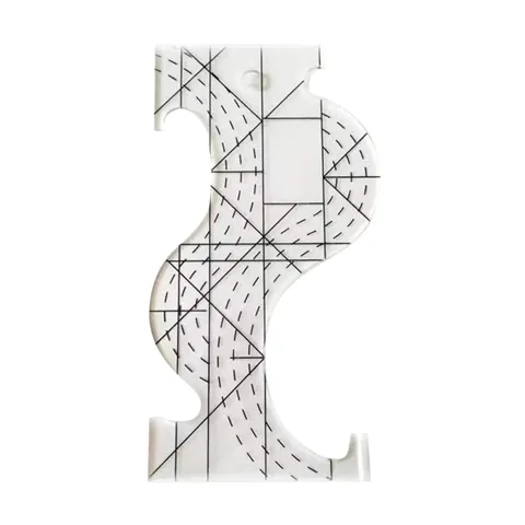 Quilting Template Patchwork Sewing Cutting Quilt Ruler