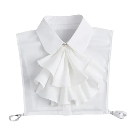 Ruffled Fake Collar