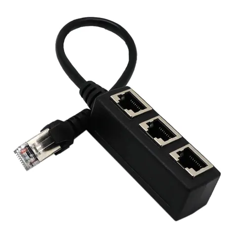 Ethernet Cable Splitter 1 To 3