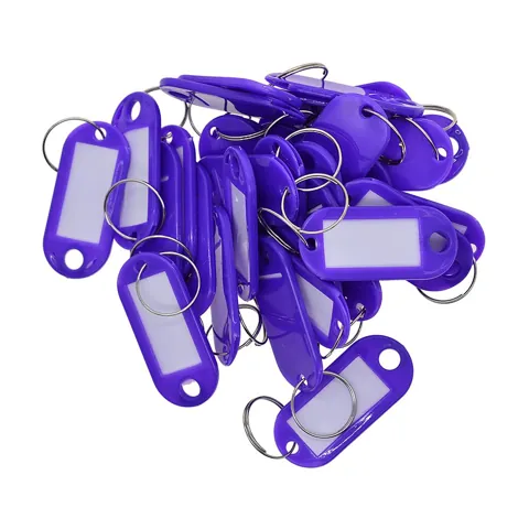 Waterproof Key Tags Purple
