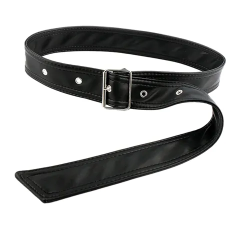 Overcoat Belt Sash Black