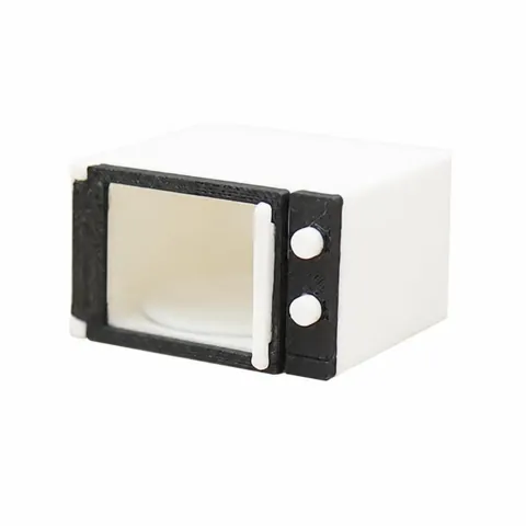 Miniature Microwave with Turntable