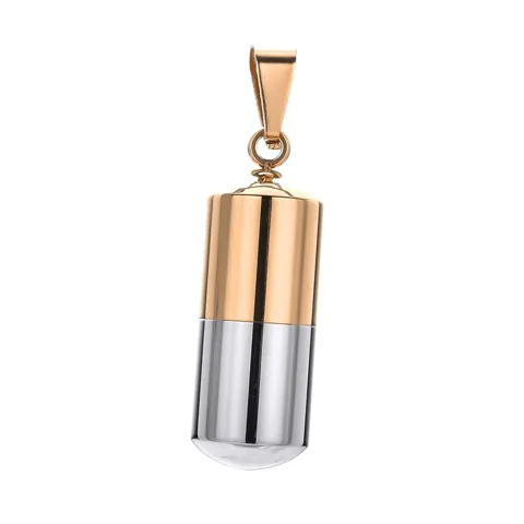 Tube Pendant Necklace Case