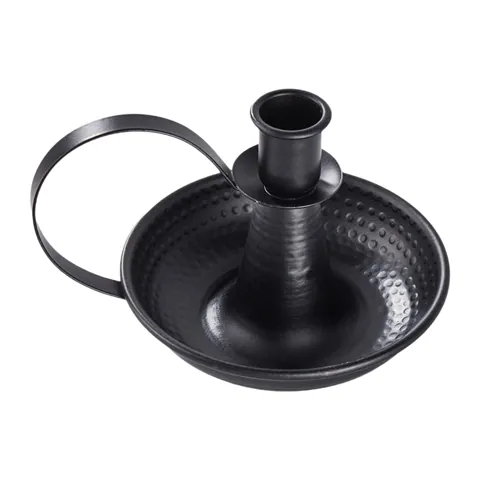 Taper Candle Mount Black