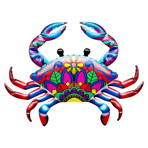 Metal Crab Wall Art