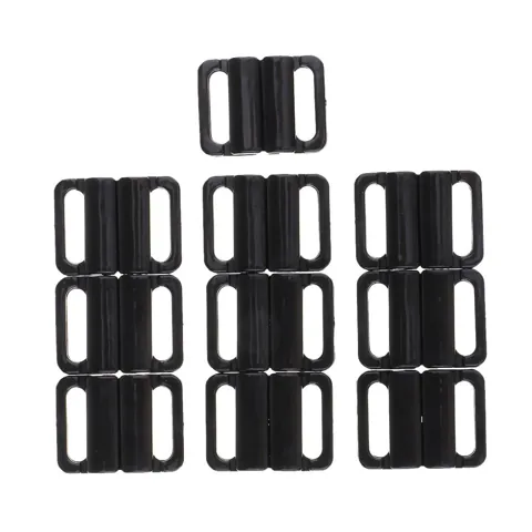 Bikini Bra Clips 14mm Black