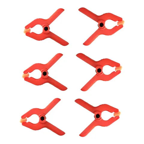 Plastic Spring Clamp 6Pcs