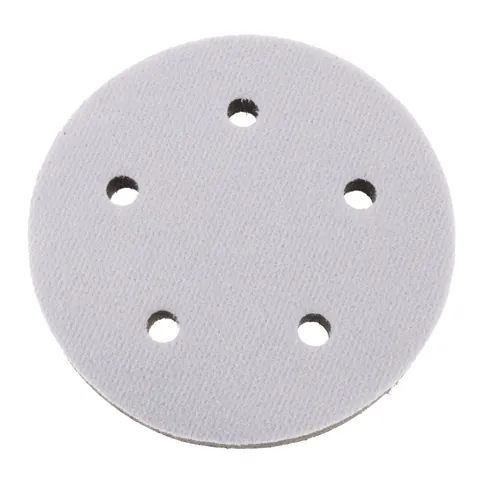 Hook And Loop Cushion Pad 5-Inch 5 Holes