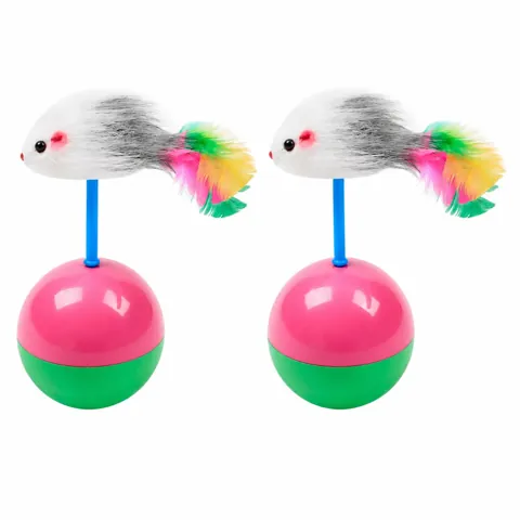 Interactive Tumbler Cat Toy