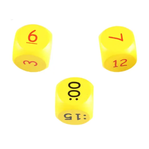 Telling Time Dice