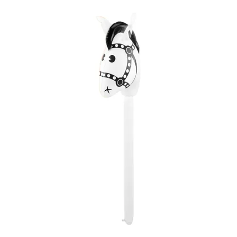 Inflatable Horse Head Stick Toy