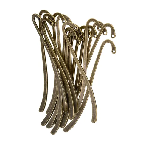 Flat Bookmarks Antique Bronze