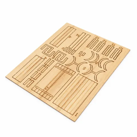 1:35 Scale Wooden Furniture Kit