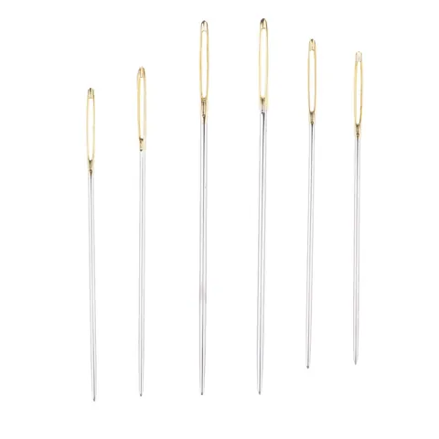 Steel Hand Sewing Needles 6Pcs Set