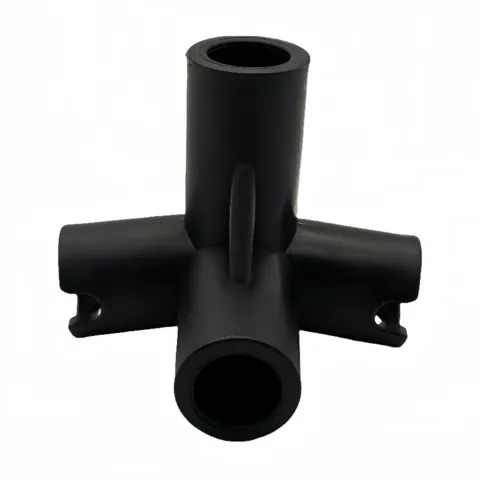 Triple-Way Sport Net Pole Connector