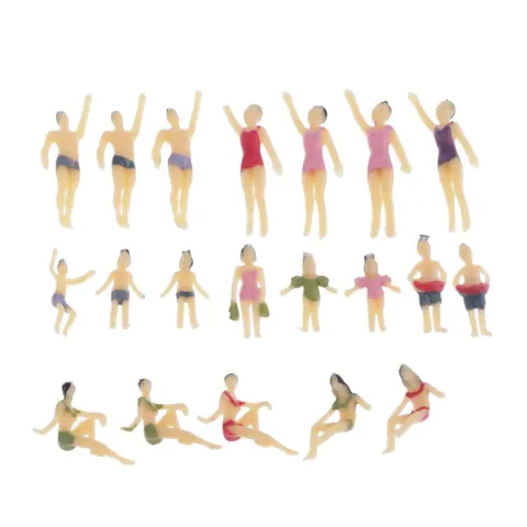 Model Train People Figures