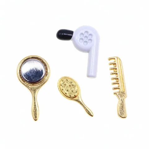 4-Piece Dollhouse Hair Styling Set