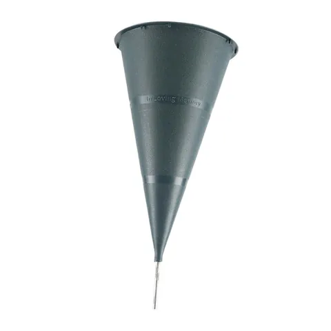 Cone Cemetery Vase