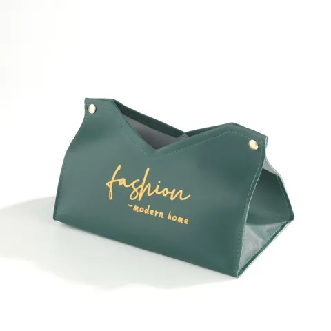 Leather Tissue Box