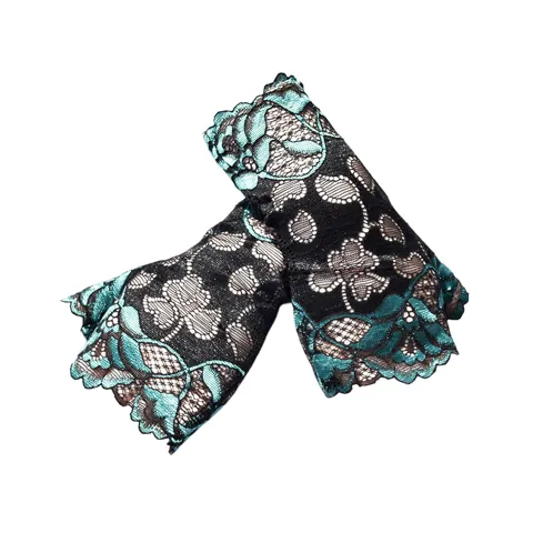 Fingerless Gloves Green