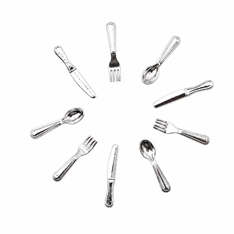 12-Piece Miniature Dining Utensils Set