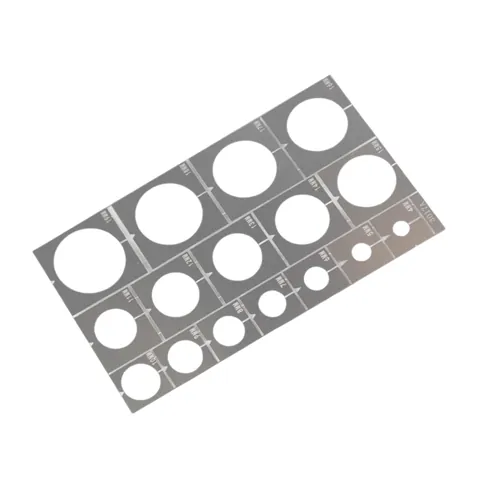 Spray Stencil Template Tools Armored Car Tank Model Hobby