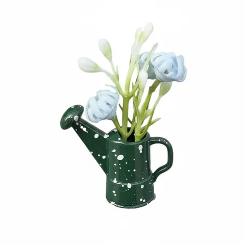 Miniature Metal Watering Can Vase