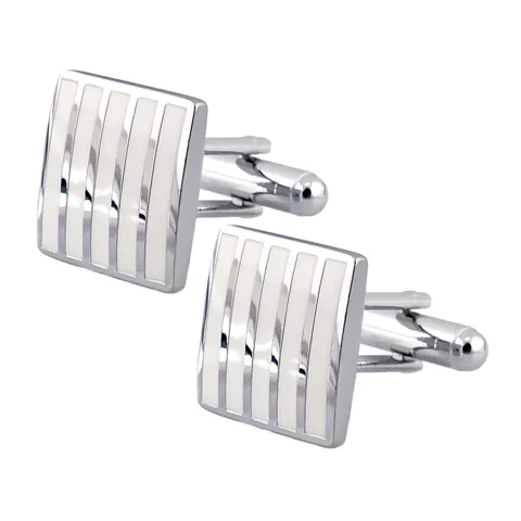Square Brass Cufflinks