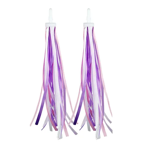 Bike Handlebar Streamers Pink