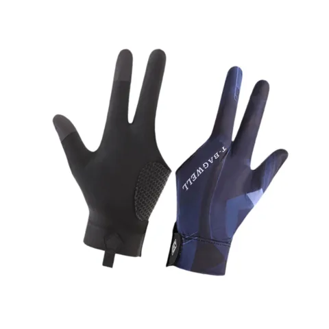 Pool Gloves Blue Right Hand