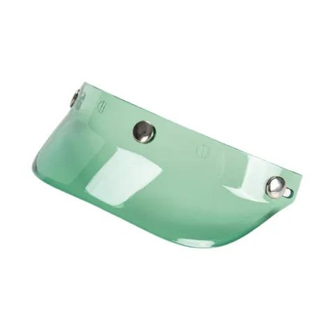 Motorcycle Helmet Visor Green