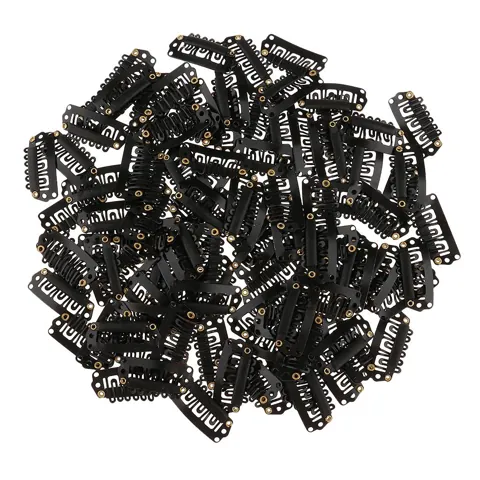 Snap Clips Black