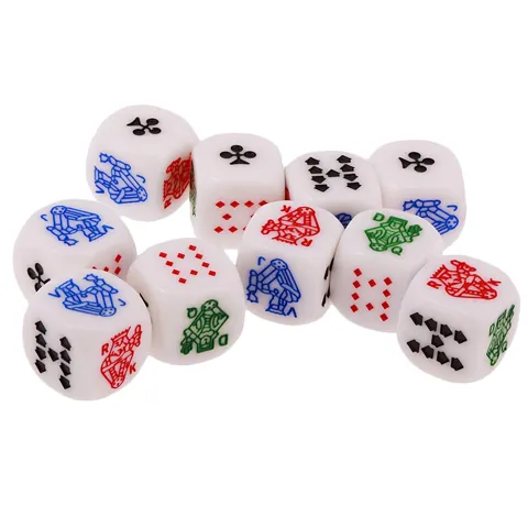 Poker Dice 16mm