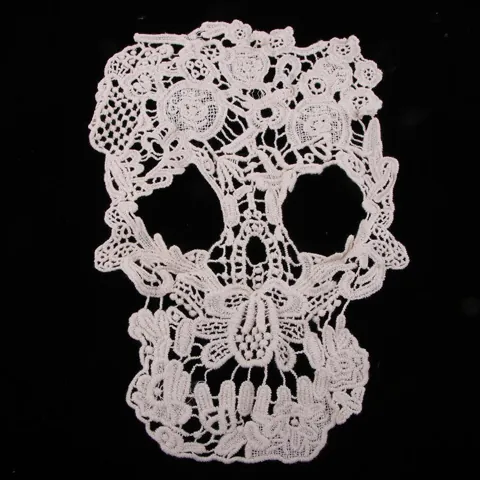 Cotton Skull Patches