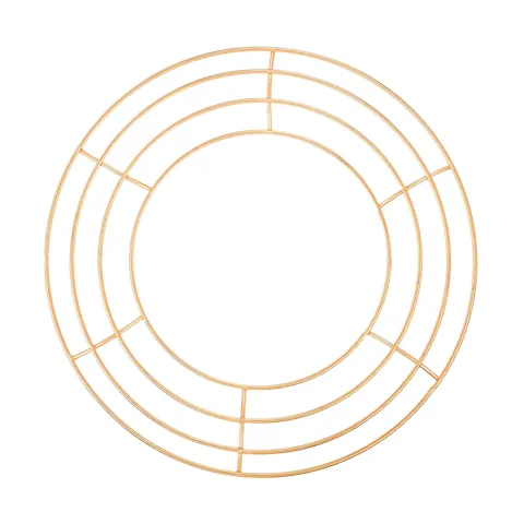 Wire Wreath Frame Round 25cm