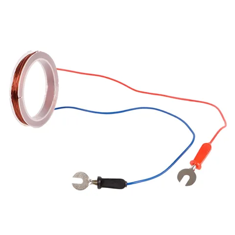 Copper Coil Electromagnetism Experiment