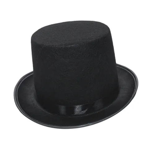 Felt Top Hat Satin Band