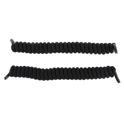 No Tie Shoe Laces Black