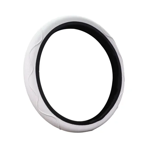 Steering Wheel Cover White