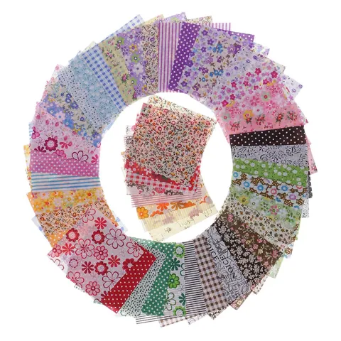 Cotton Fabric Bundle 50pcs