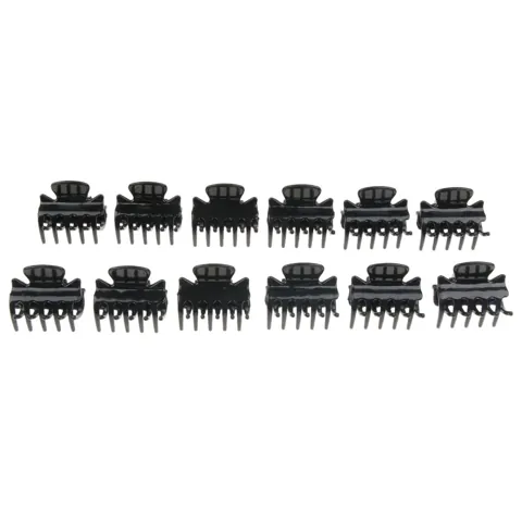 Mini Hair Claws Black