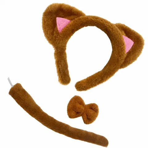 3-Piece Animal Ears Headband Set