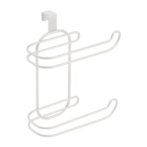 Towel Rack Double Layer White
