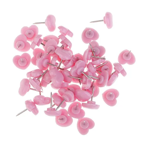 Push Pins Heart Shape