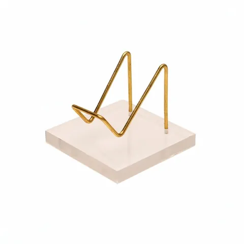 Acrylic Display Base with Metal Cradle