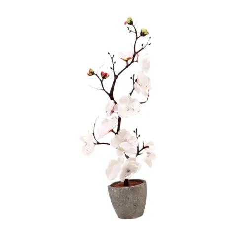 Artificial Plum Blossom Potted