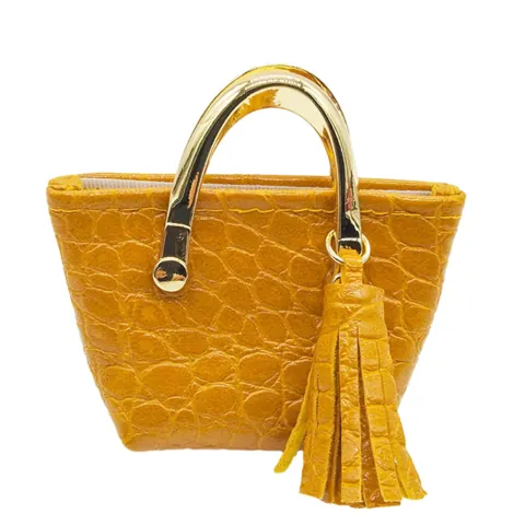 Handbag for 1:6 Action Figures Yellow