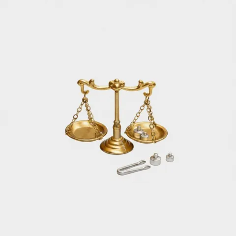 Miniature Balance Scale