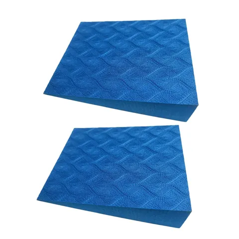 2x Squat Wedge Block Exercise Calf Stretch Board for Fitness